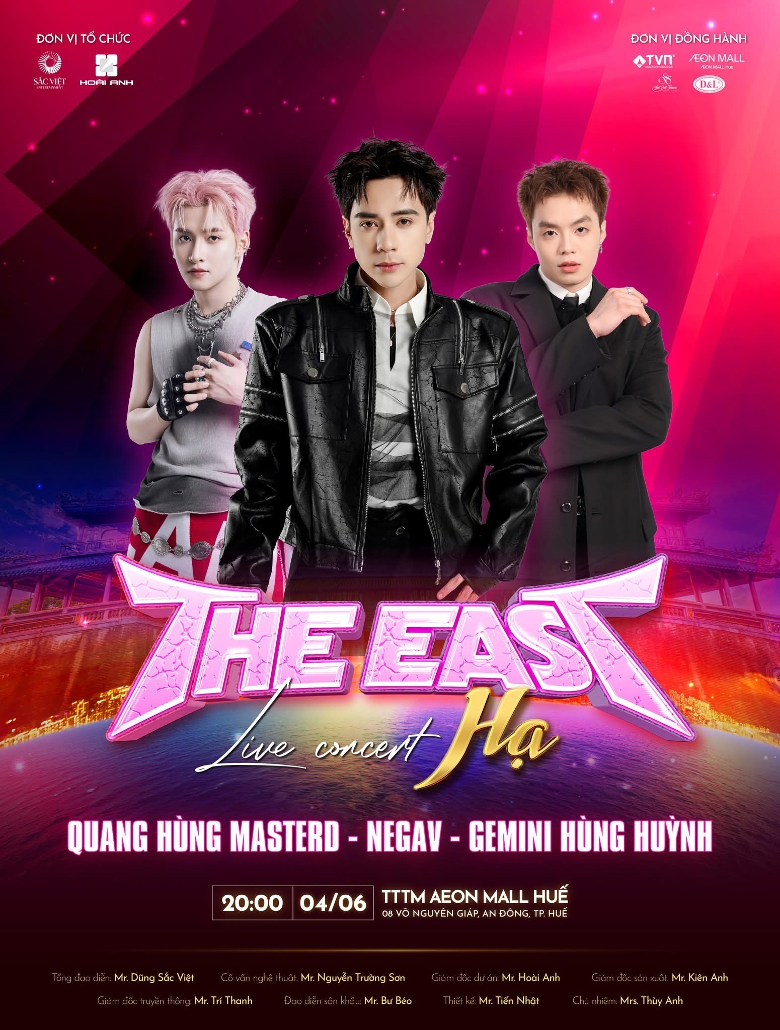 Dự Án Âm Thanh THE EAST - LIVE CONCERT "HẠ" THÀNH PHỐ HUẾ