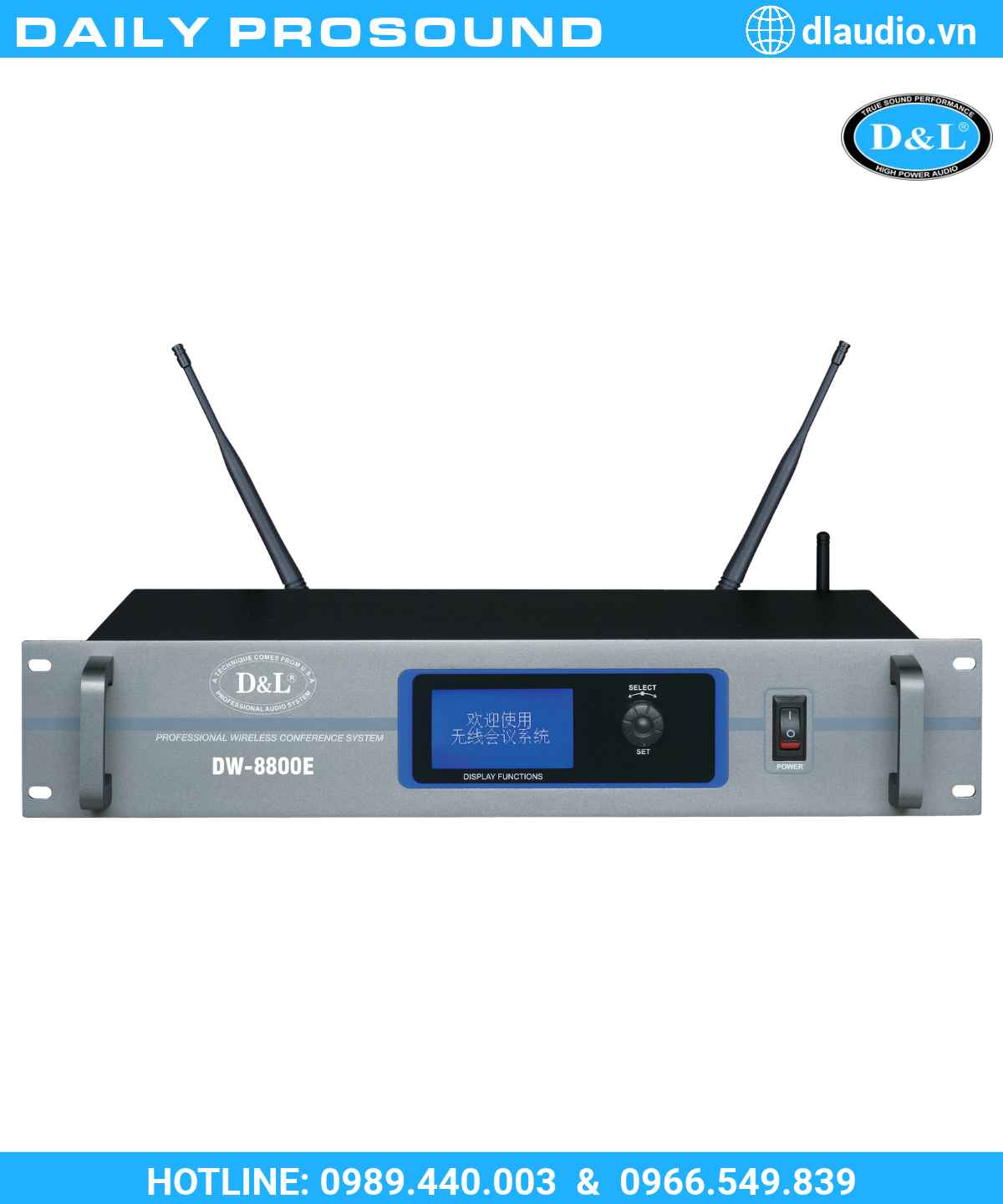 Bộ Nhận Micro
DW-8800E