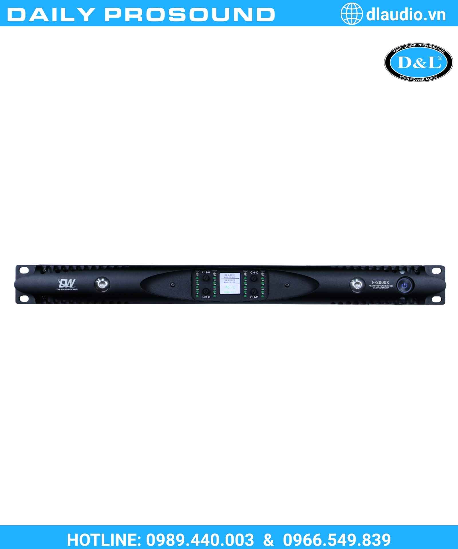 Cục Đẩy Công Suất
DW-F8000X