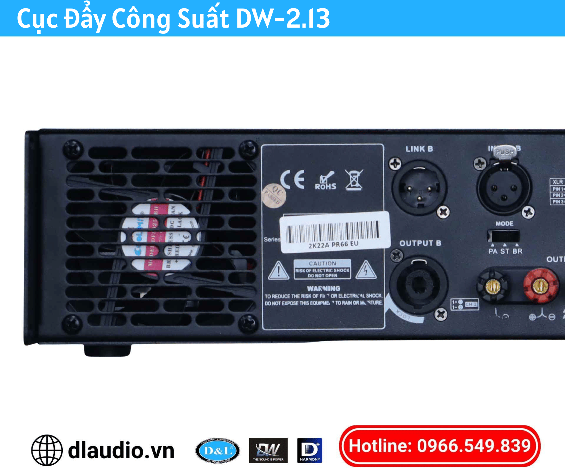 CỤC ĐẨY CÔNG SUẤT DW-2.13