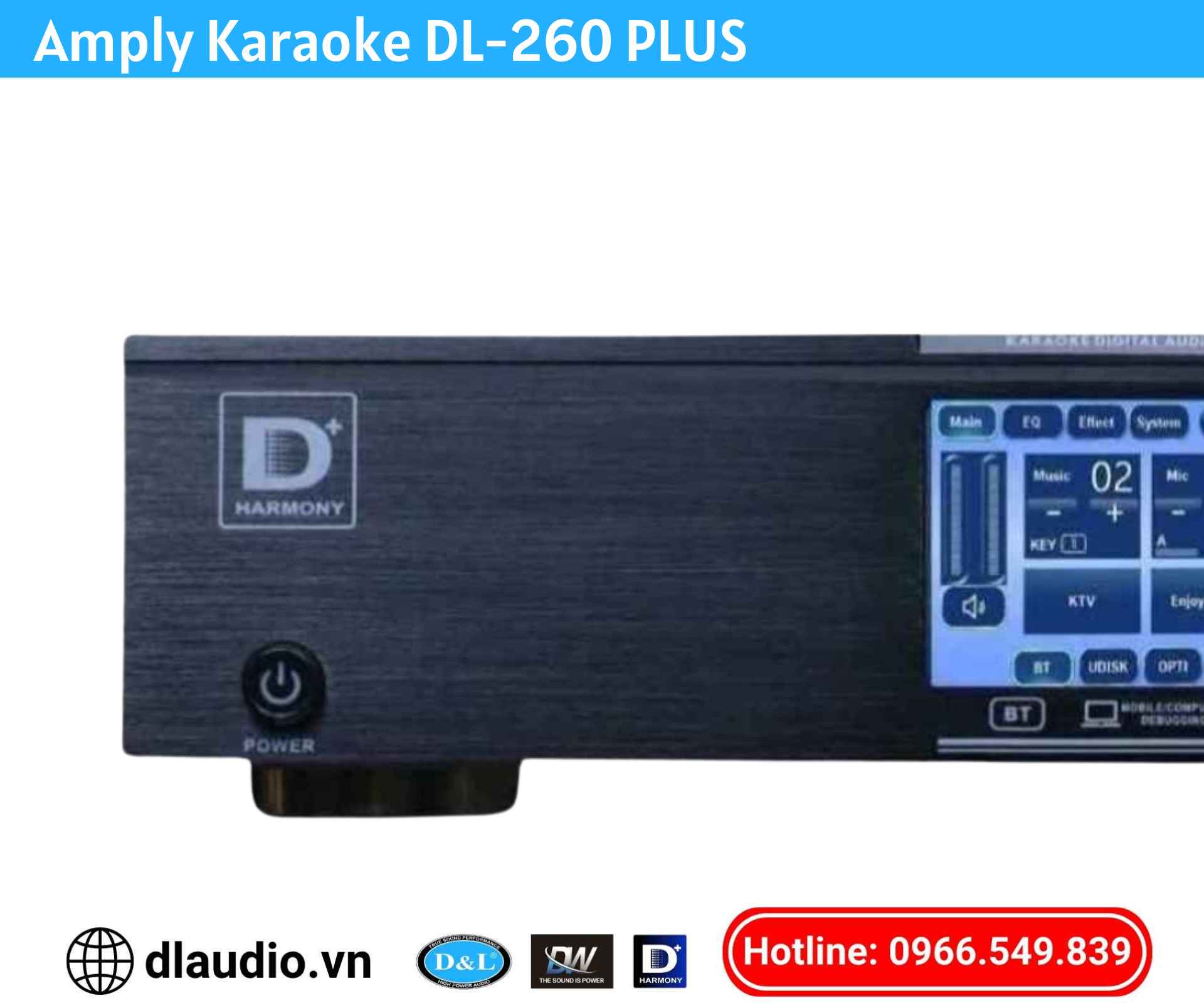 Amply Karaoke
DL-260PLUS