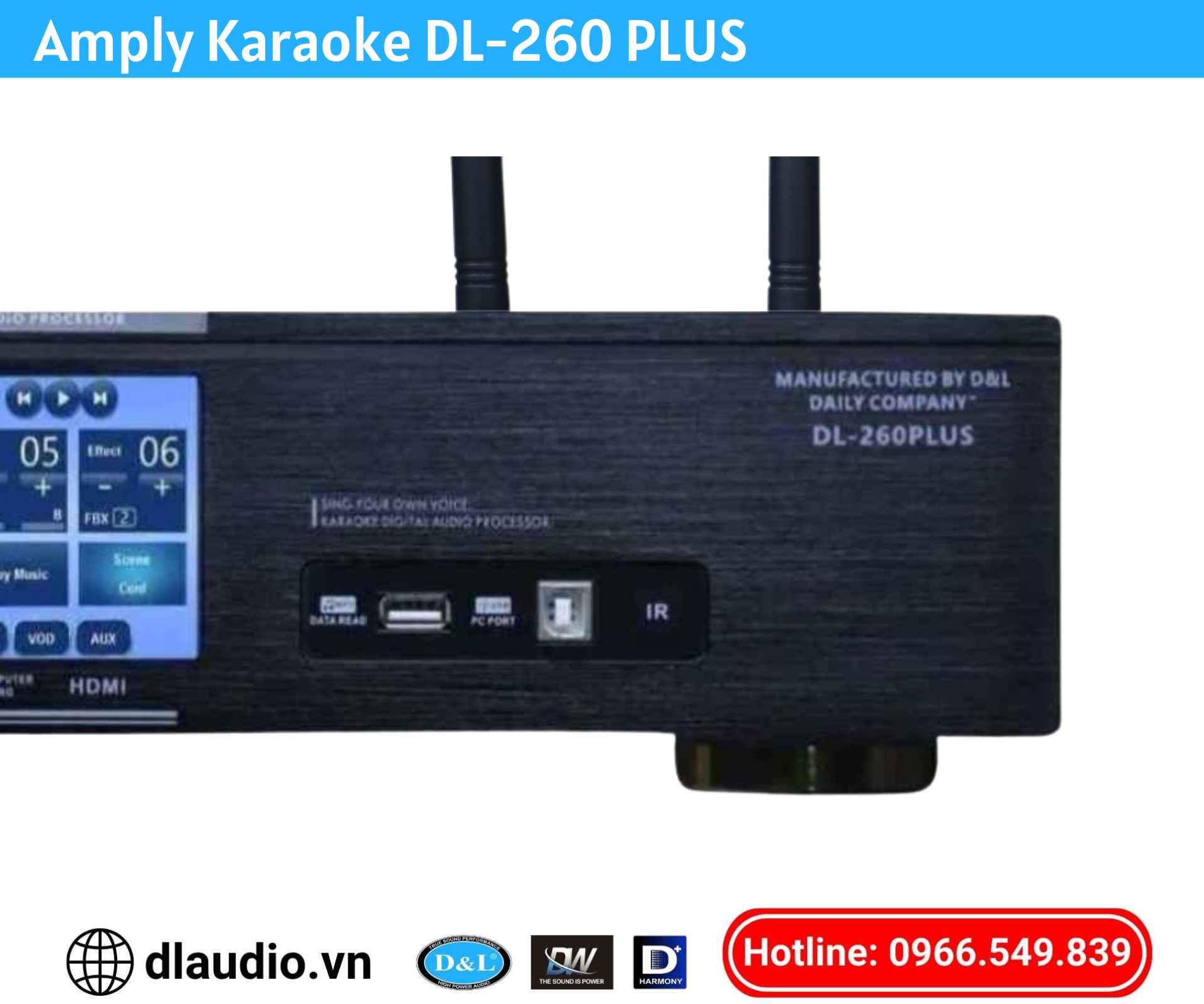 Amply Karaoke
DL-260PLUS