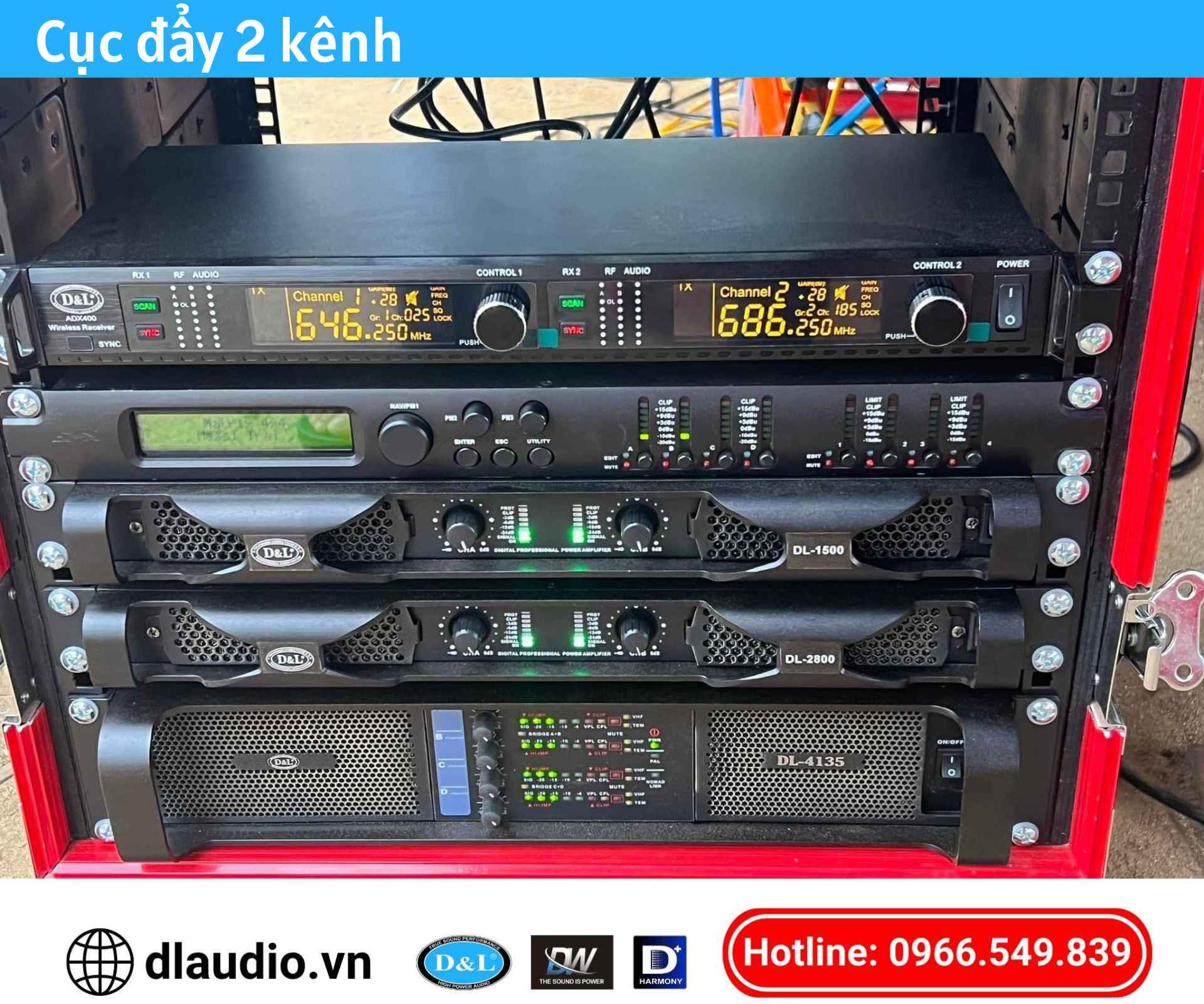 Cục Đẩy 2 Kênh
