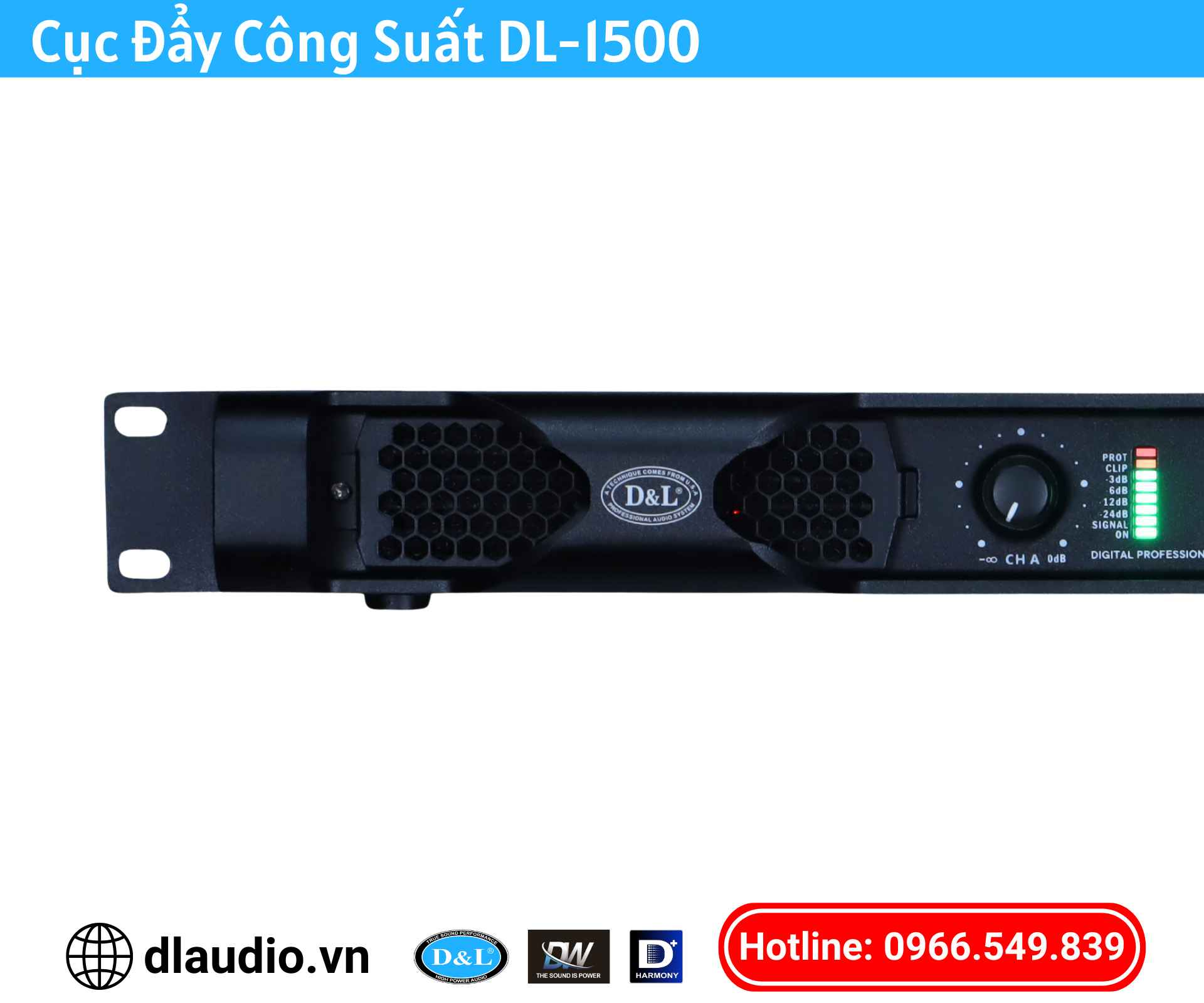 Cục đẩy công suất
DL-1500