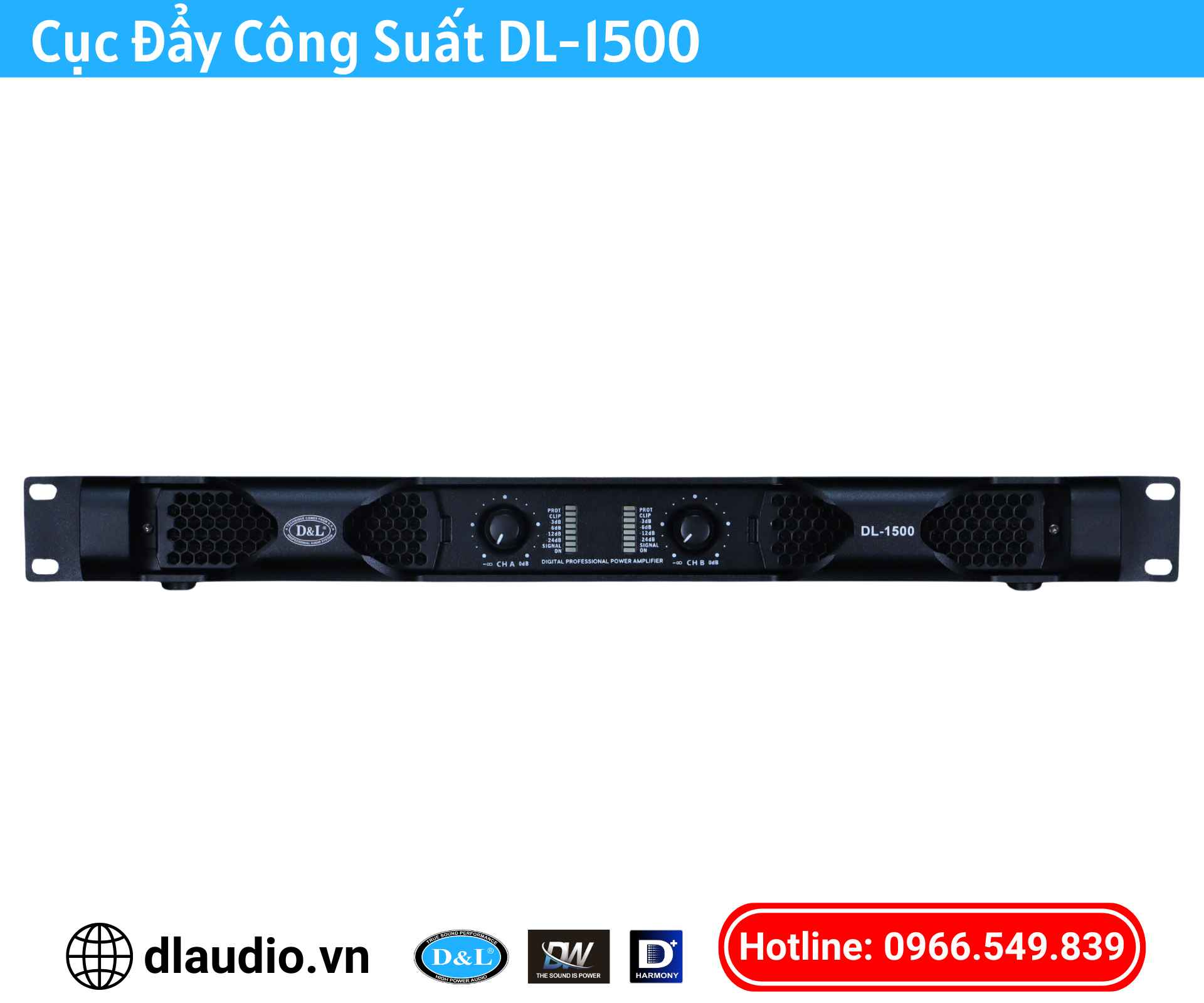 Cục đẩy công suất
DL-1500