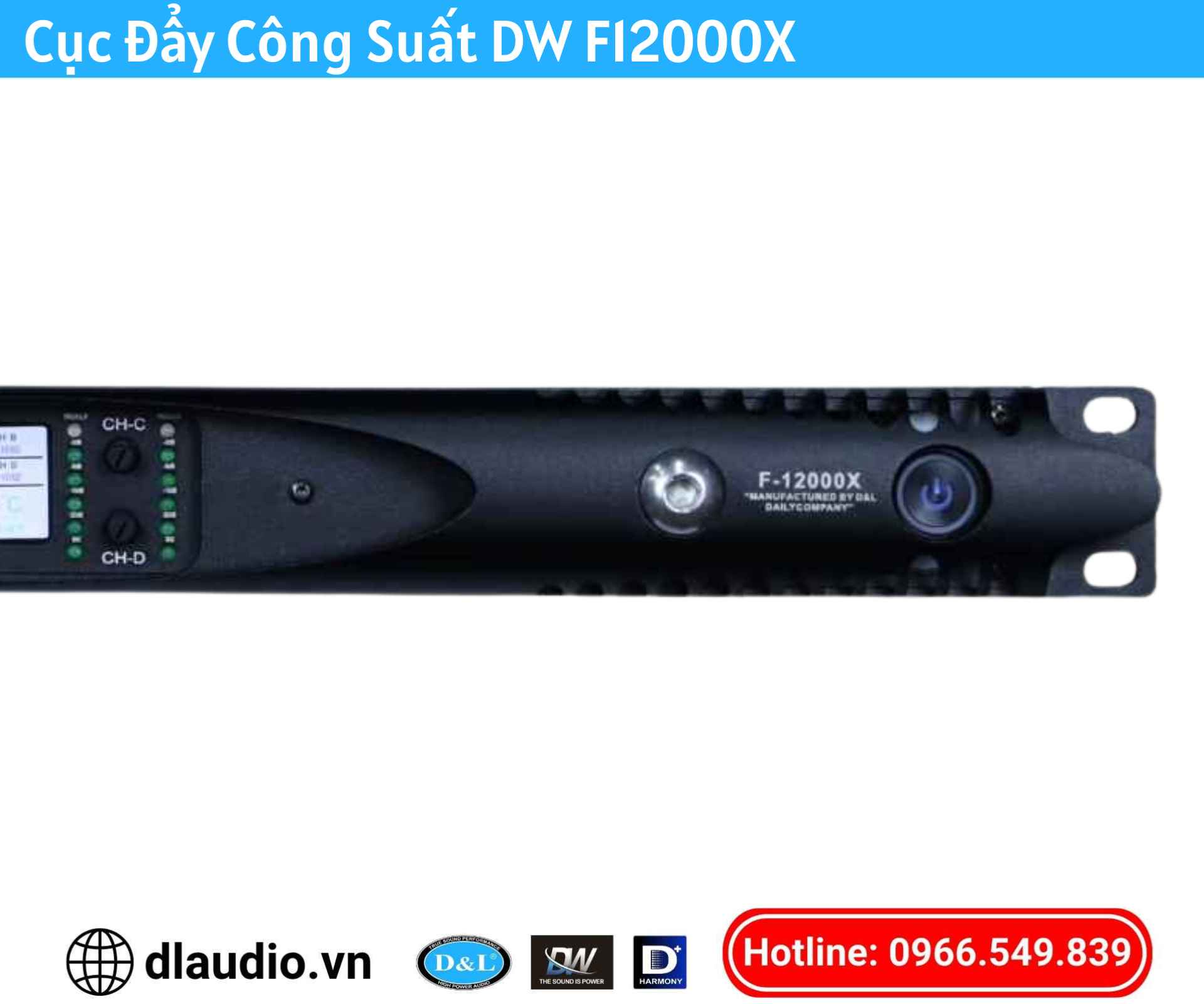 Cục Đẩy Công Suất
DW-F12000X