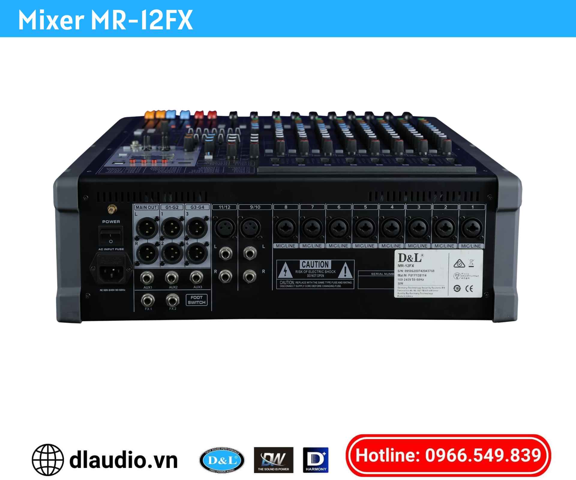 MIXER
MR-12FX