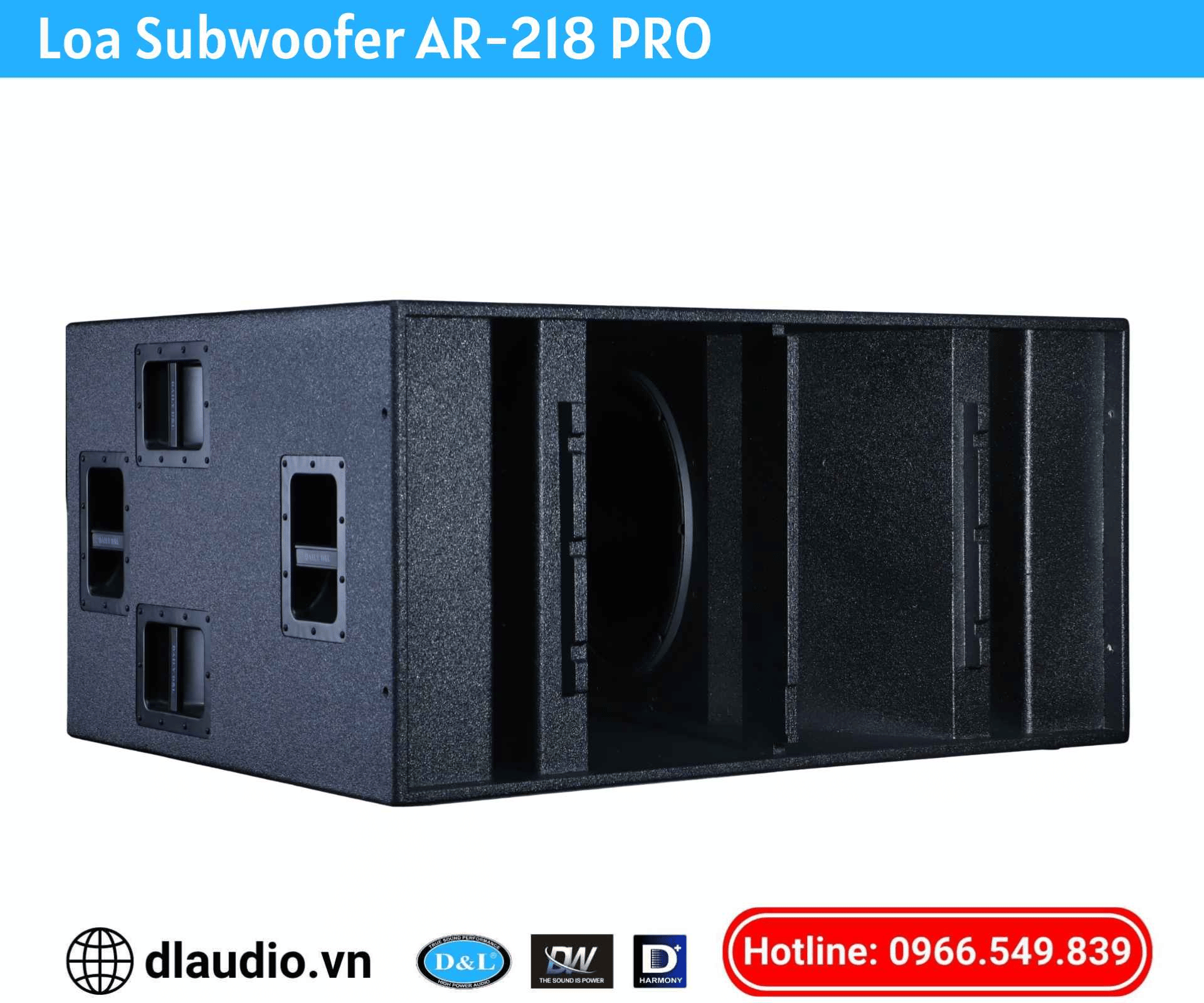 Loa Subwoofer 
AR-218PRO