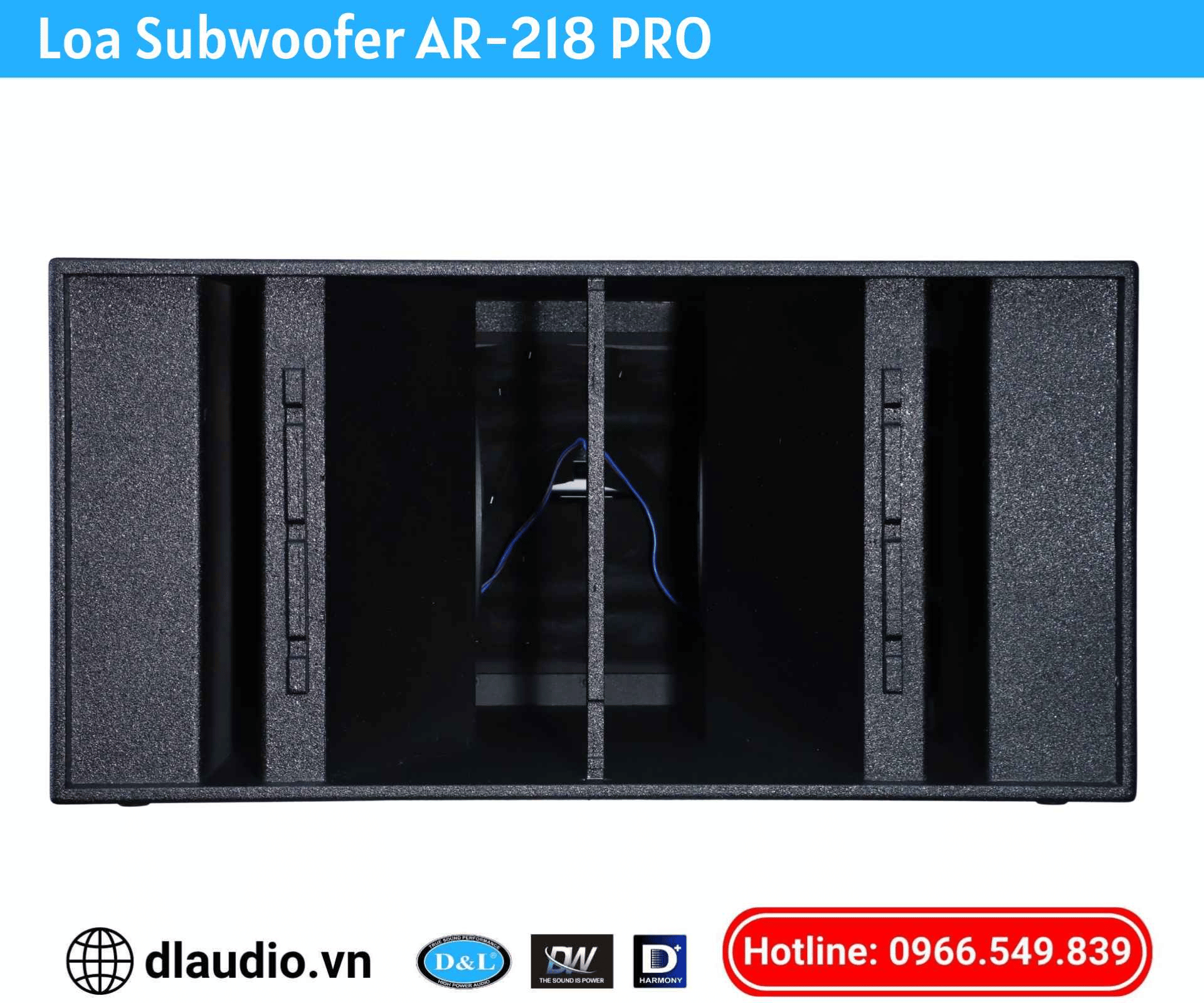 Loa Subwoofer 
AR-218PRO